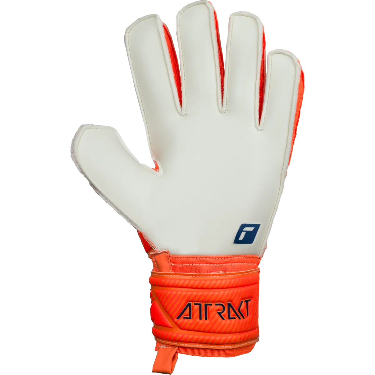 Reusch Attrakt Solid Goalkeeper Gloves - Orange-Blue (Single - Inner)