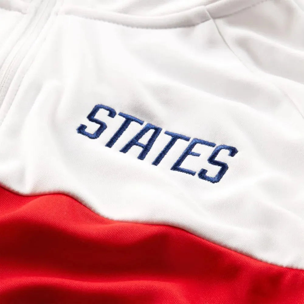 Nike 2020-21 USA Women's I96 Track Jacket - White-Navy-Red
