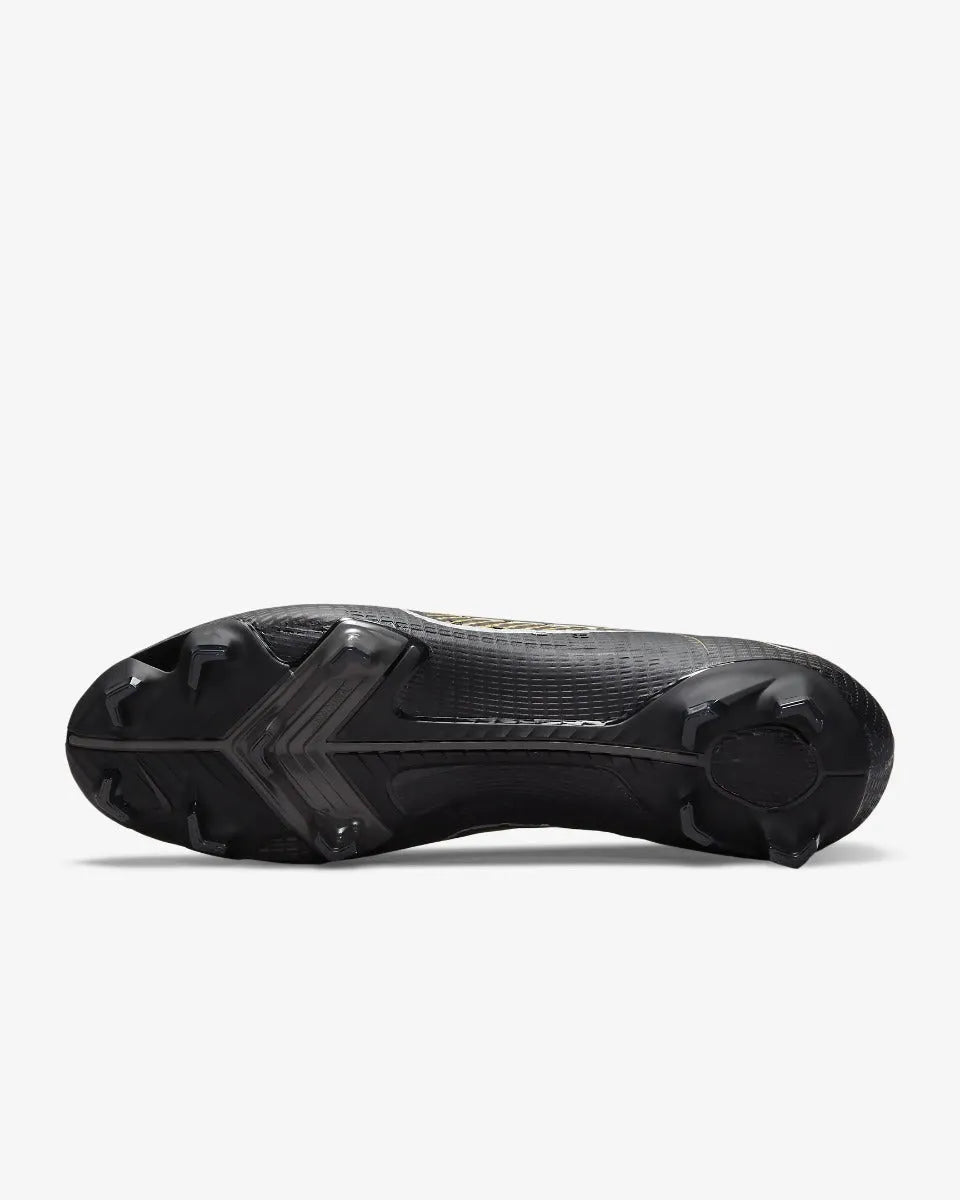 Nike Mercurial Vapor 14 Pro FG - Black-Gold-Silver (Bottom)