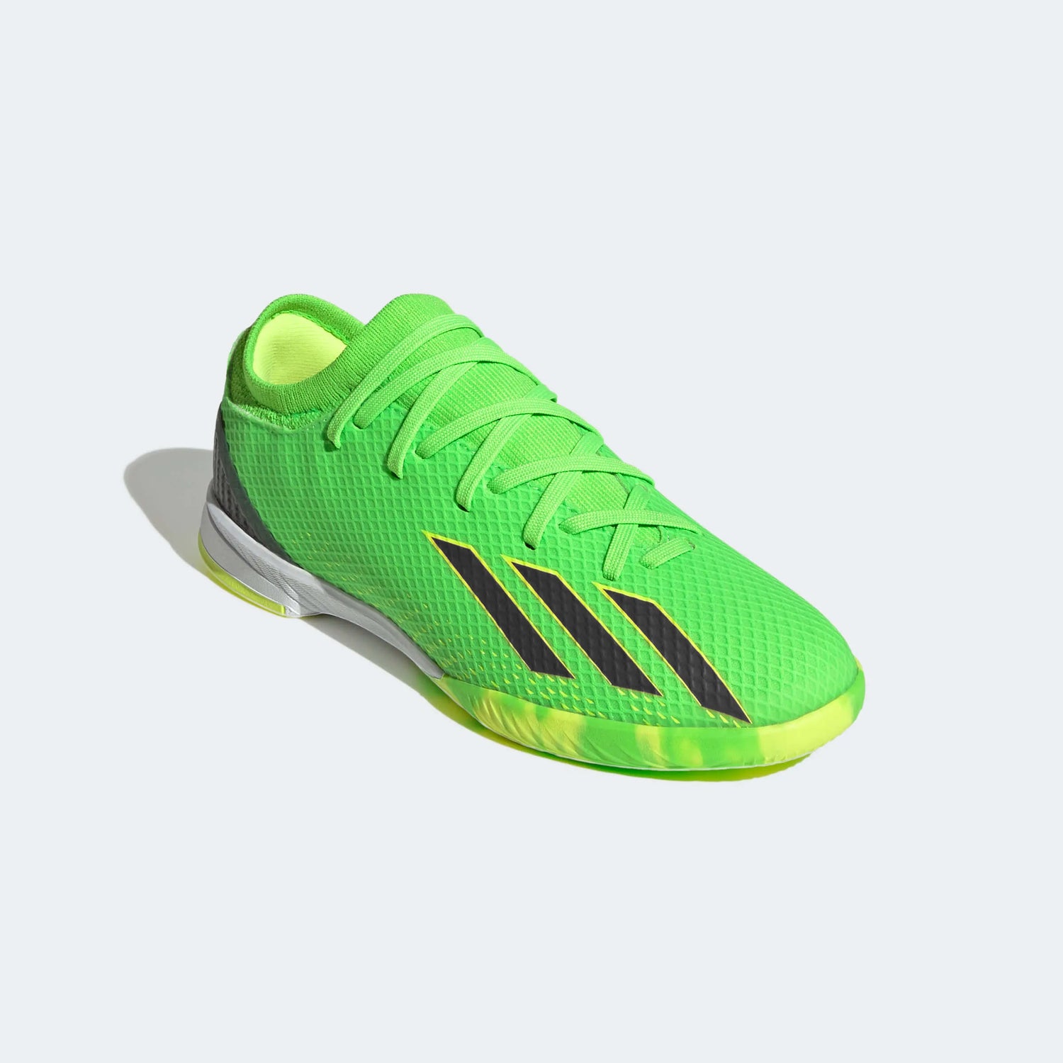 adidas JR X SpeedPortal .3 Indoor - Solar Green-Black (Diagonal 1)