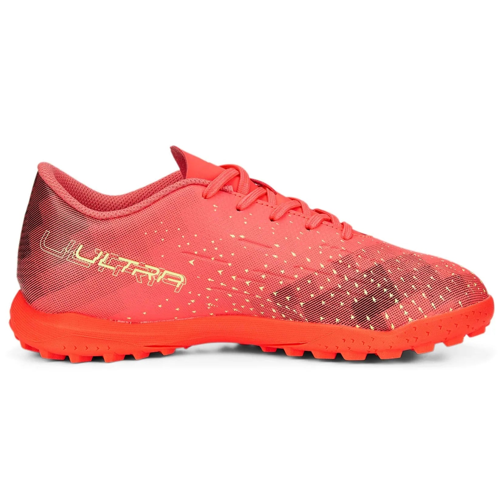 Puma Jr Ultra Play Turf - Coral-Fizzy Light (Side 2)