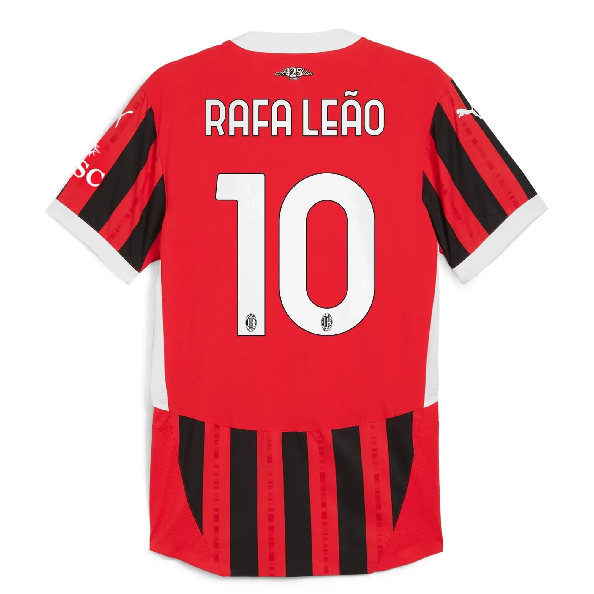 Puma 2024-25 AC Milian Men's Authentic Home Jersey (Rafa Leao)