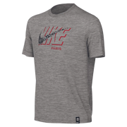 Nike 2023 PSG Youth Swoosh Tee - Grey-Navy (Front)