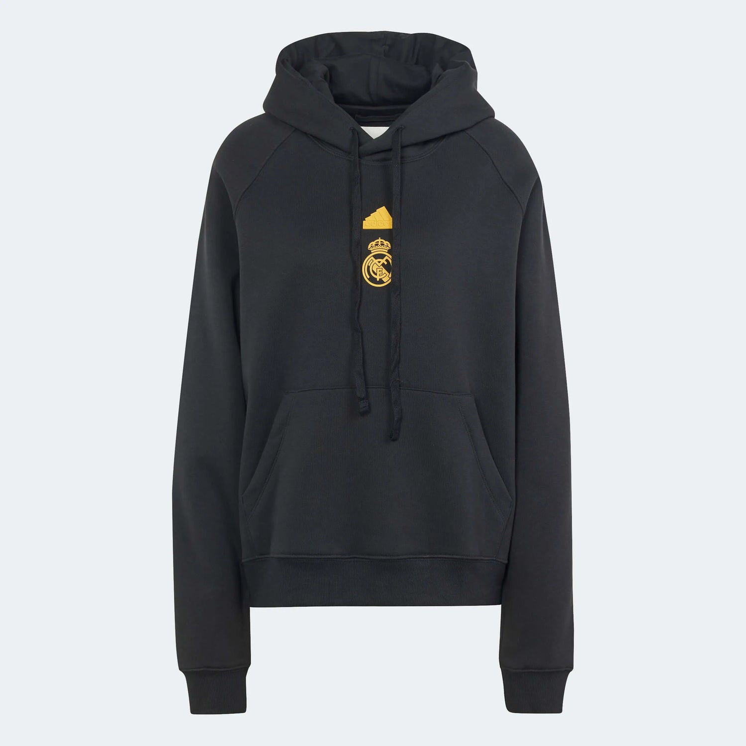 adidas 2023-24 Real Madrid Men's LS Hoodie (Front)