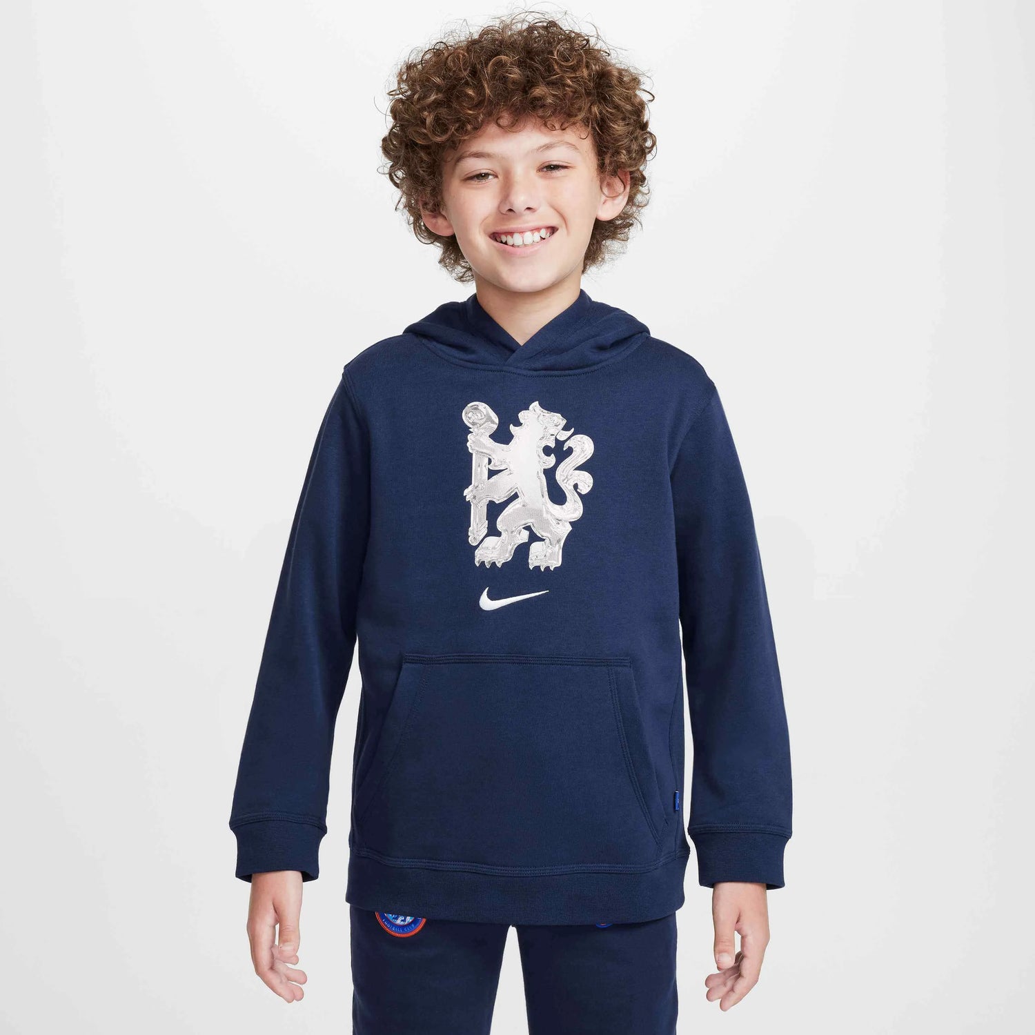 Nike 2024-25 Chelsea Youth Club PO Hoodie (Model - Front)