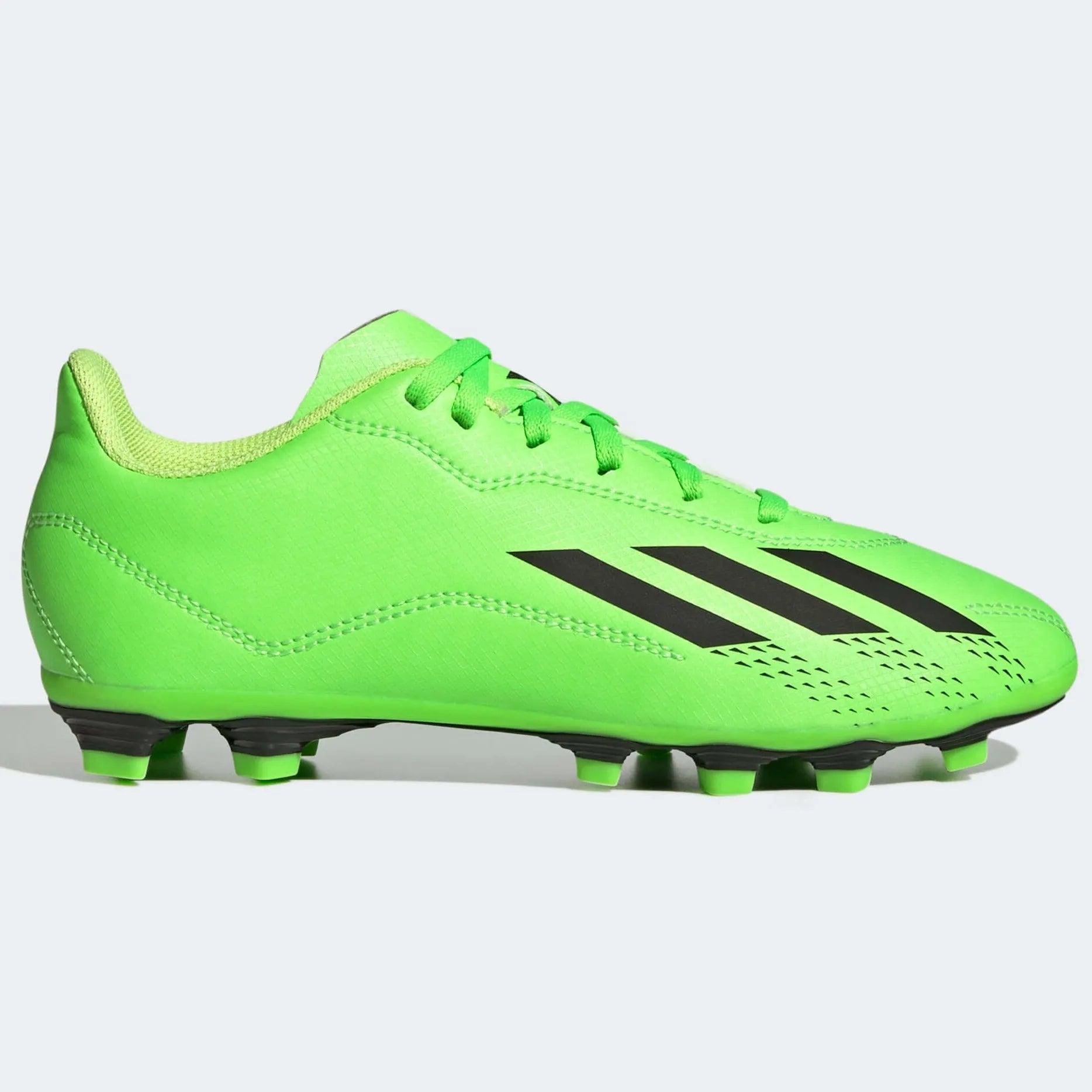 adidas Kids X Speedportal.4 FxG - Solar Green - Black (Side 1)