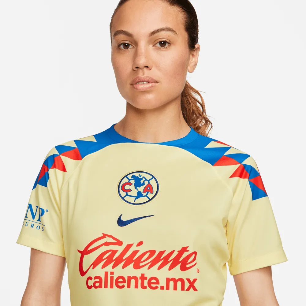 Nike 2023-24 Club America Women's Stadium Home Jersey (Detail 1)