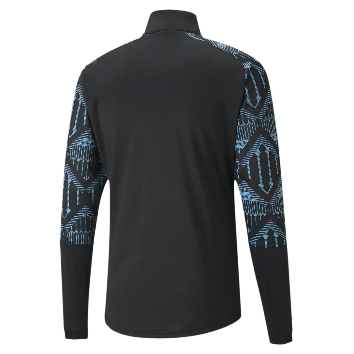 Puma 2020-21 Manchester City Stadium Jacket - Black-Blue