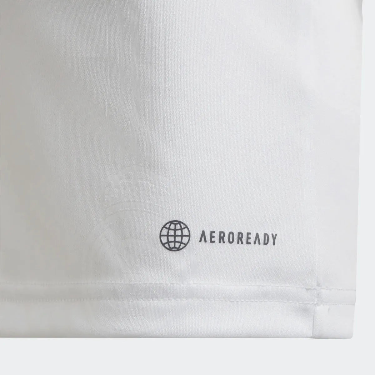 adidas 2022-23 Real Madrid Home Mini Kit - White (Detail 2)
