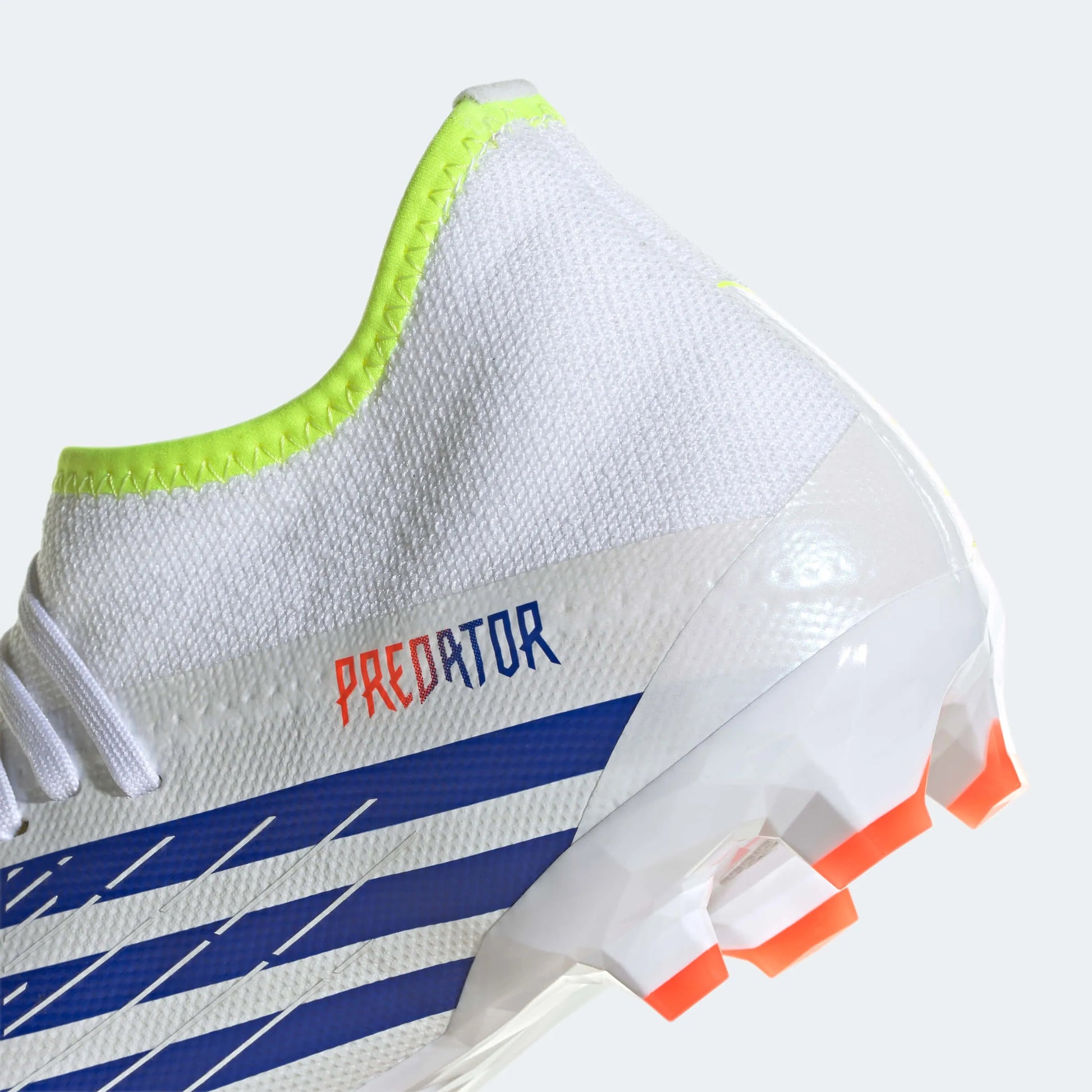 adidas Predator Edge.3 FG - White-Yellow-Blue (Detail 2)