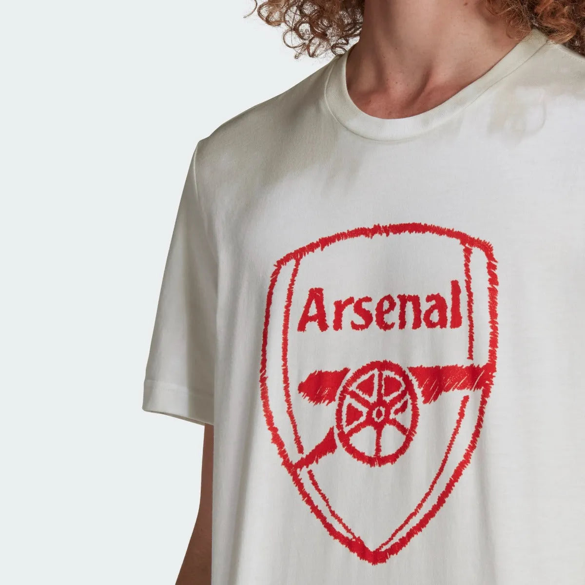 Adidas 2020-21 Arsenal DNA Tee - White-Red