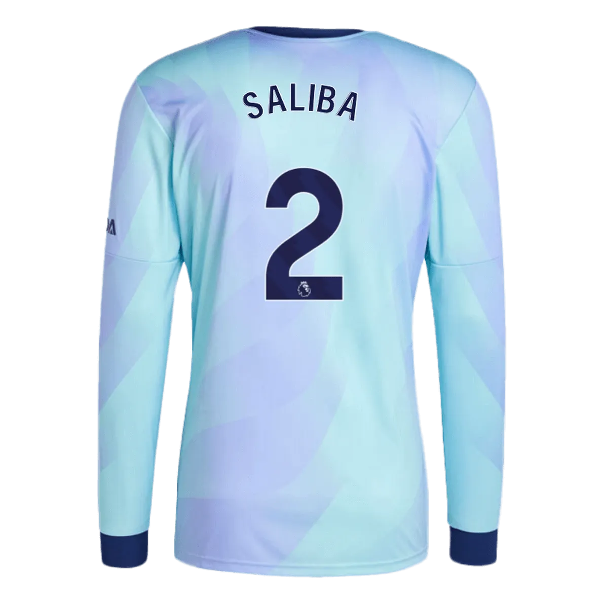 adidas 2024-25 Arsenal Men's Stadium Third Long-Sleeve Jersey (Saliba)