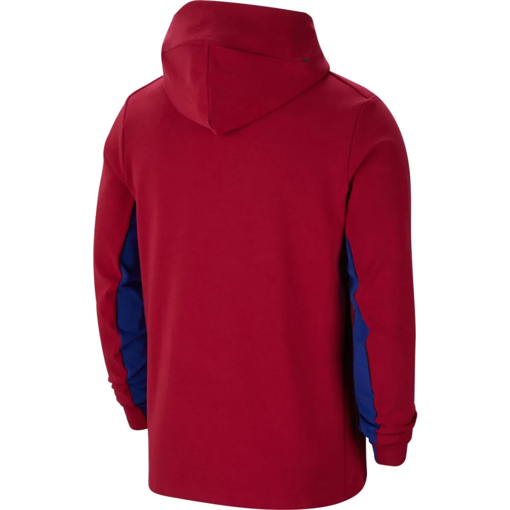 Nike 2020-21 FC Barcelona Tech Pack Jacket - Red