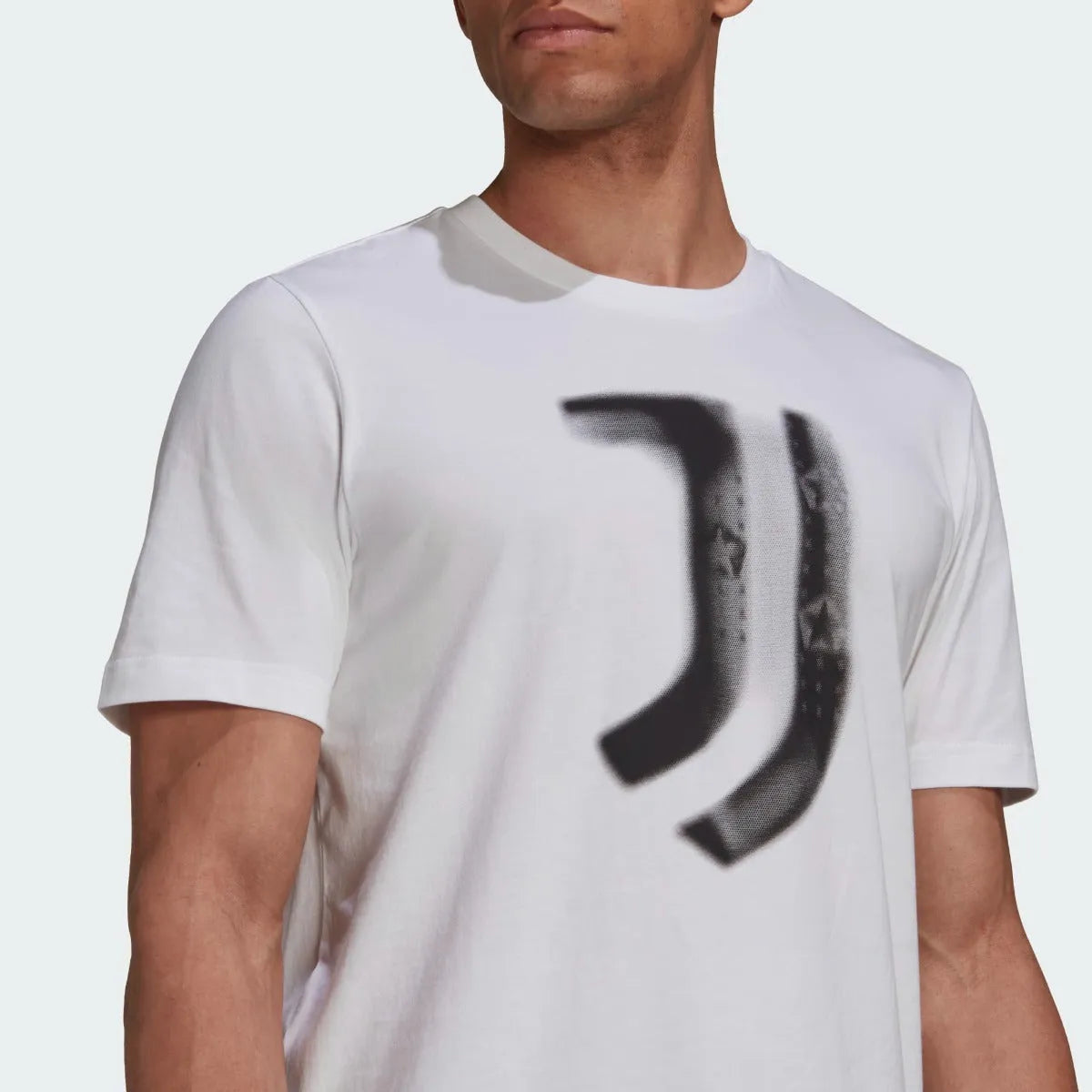 Adidas 2021-22 Juventus Tee - White-Black (Detail 1)