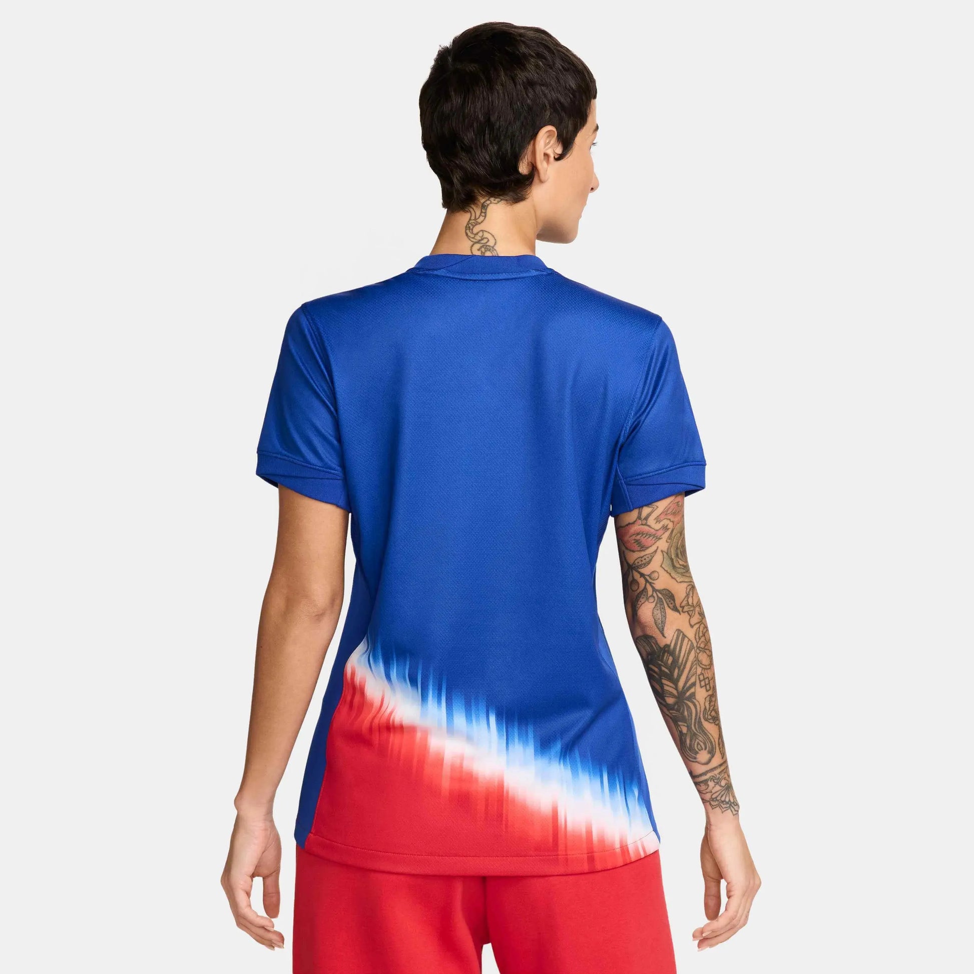 Nike 2024-25 USA Women's 4-Star Stadium Away Jersey (Model - Back)