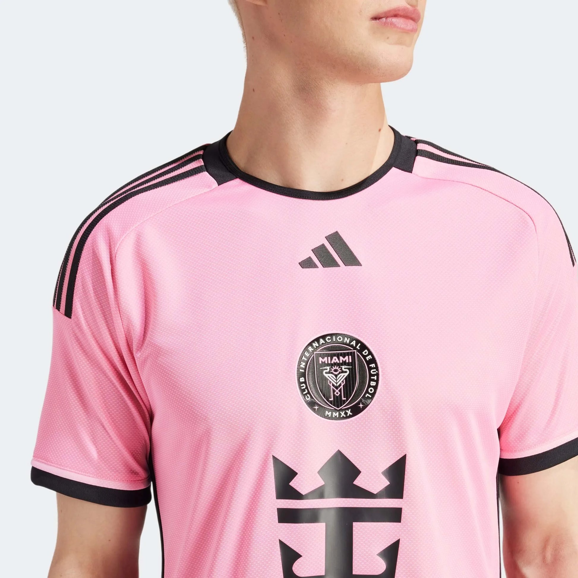 adidas 2024-25 Inter Miami Men's Messi #10 Authentic Home Jersey (Detail 1)