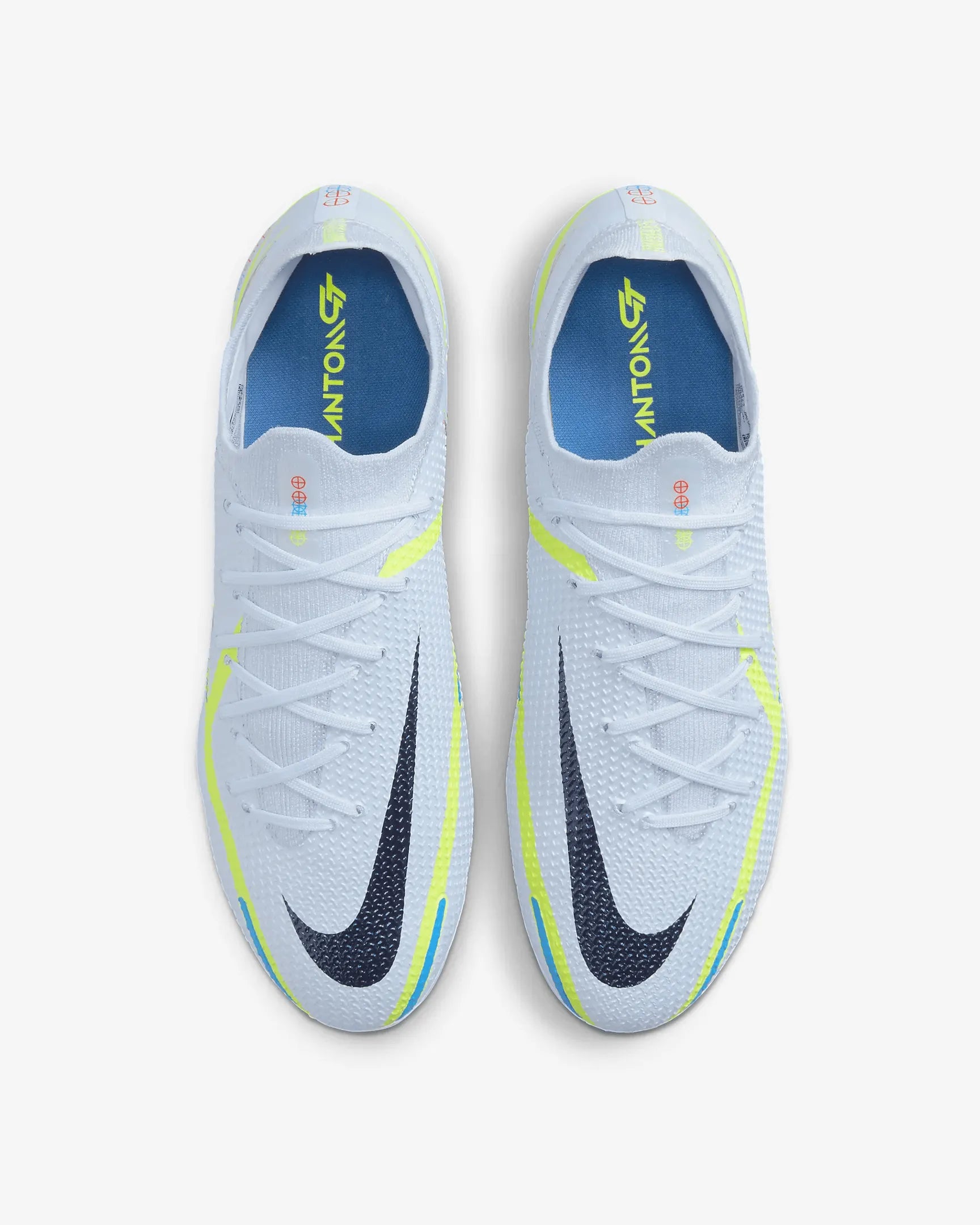 Nike Phantom GT2 Elite FG - Grey-Blue (Pair - Top)