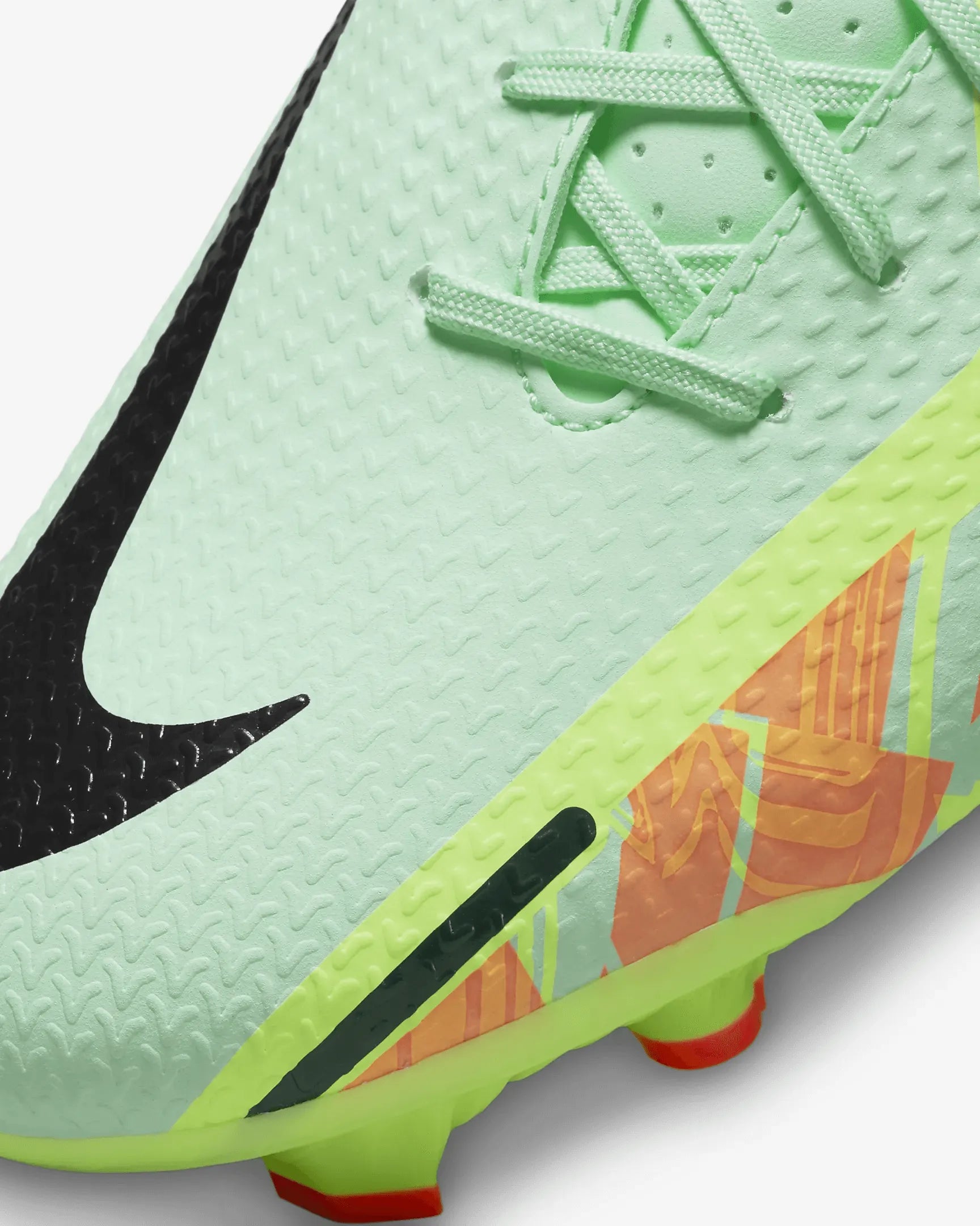 Nike Phantom GT2 Academy FG-MG - Mint-Blackened Blue (Detail 2)
