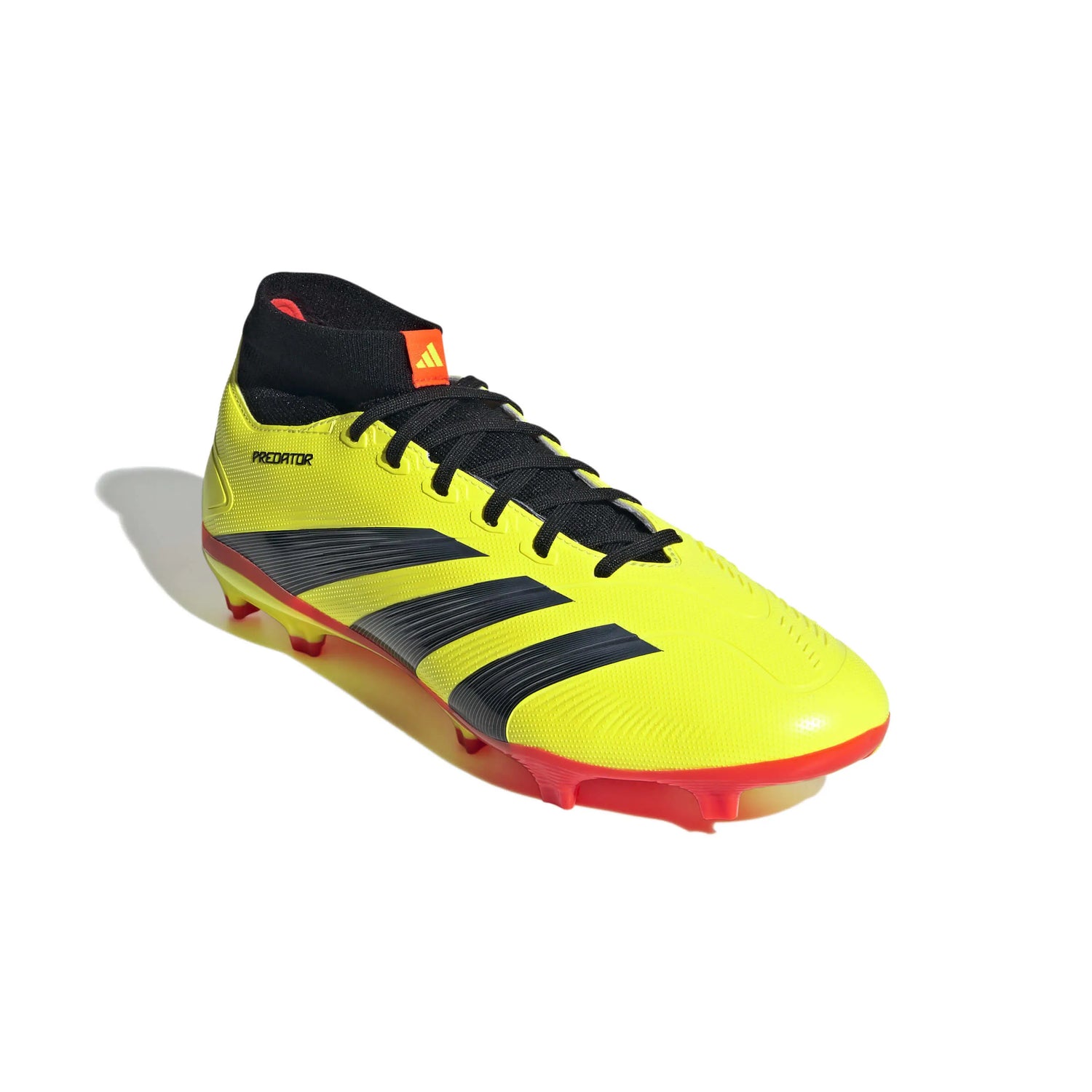 adidas Predator League Sock FG - Energy Citrus Pack (SP24) (Lateral - Front)