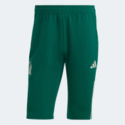 adidas 2022-23 Mexico Tiro 1/2 Pants Green (Front)
