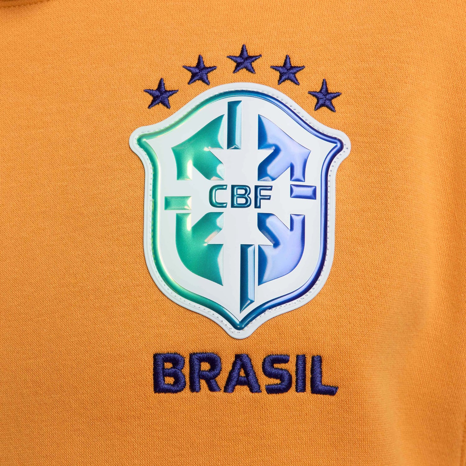 Nike 2024-25 Brazil Men's NSW Club PO Hoodie (Detail 4)