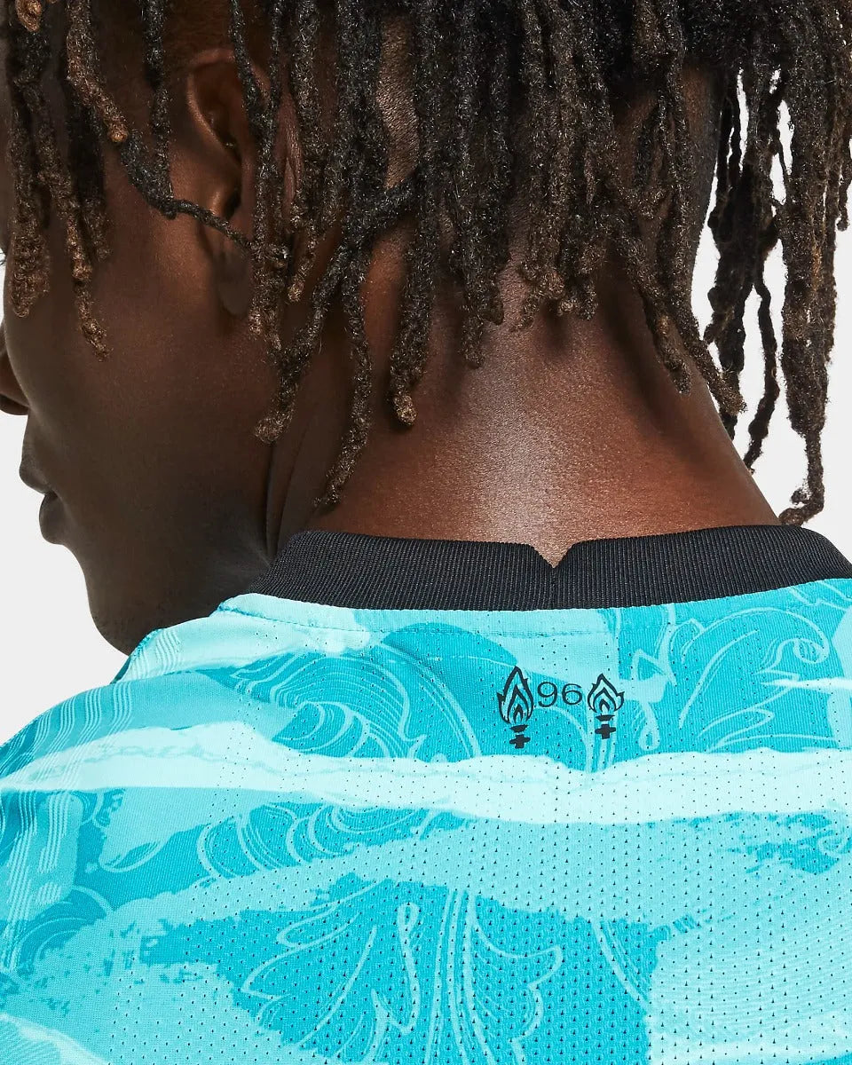 Nike 2020-21 Liverpool Vapor Match Authentic Away Jersey - Teal