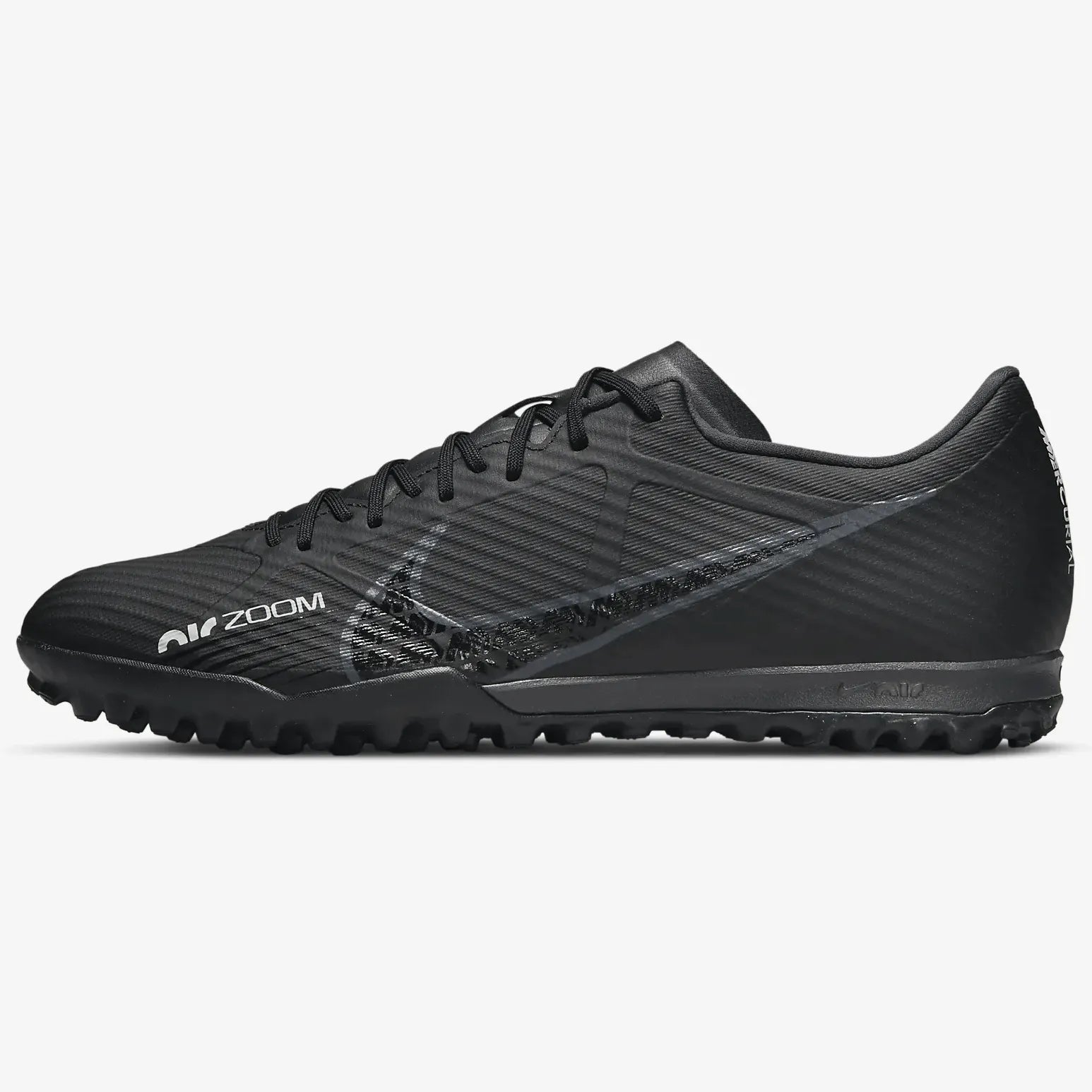 Nike Zoom Vapor 15 Academy Turf Black-Grey (Side 1)