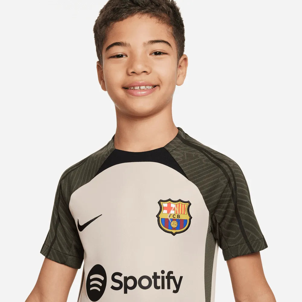 Nike 2023-24 Barcelona Youth DF Strike Top (Detail 1)