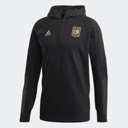 Adidas LAFC 3-Stripes Travel Jacket 2020 - Black-Gold