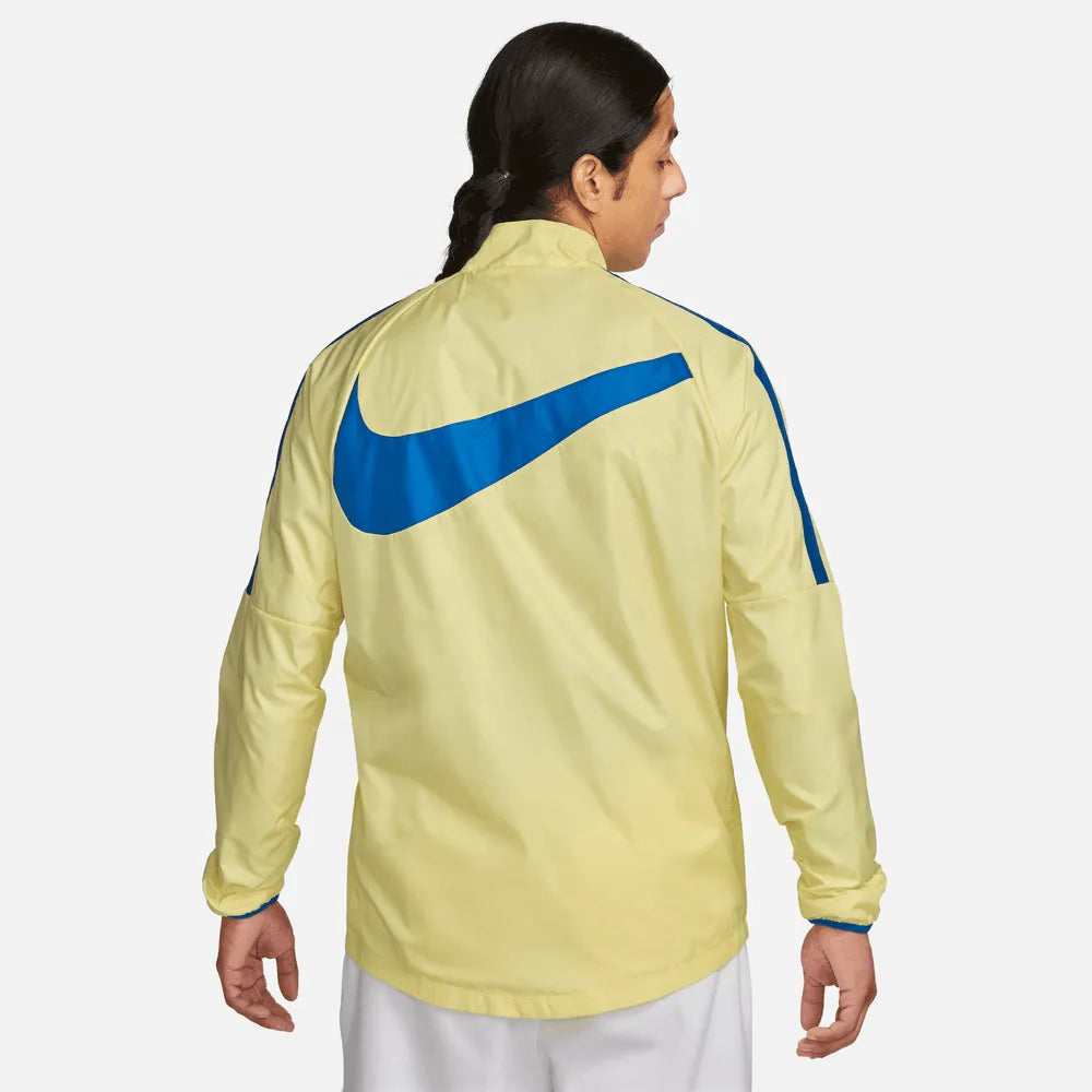 Nike 2023-24 Club America Men's Repel Academy AWF Jacket (Model - Back)