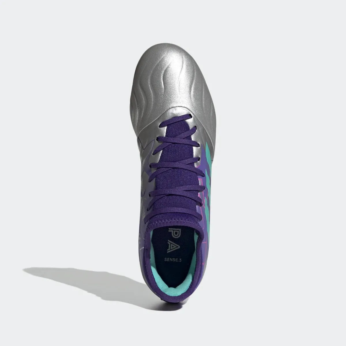 adidas Copa Sense .3 FG - Silver-Mint Rush-Purple (Top)