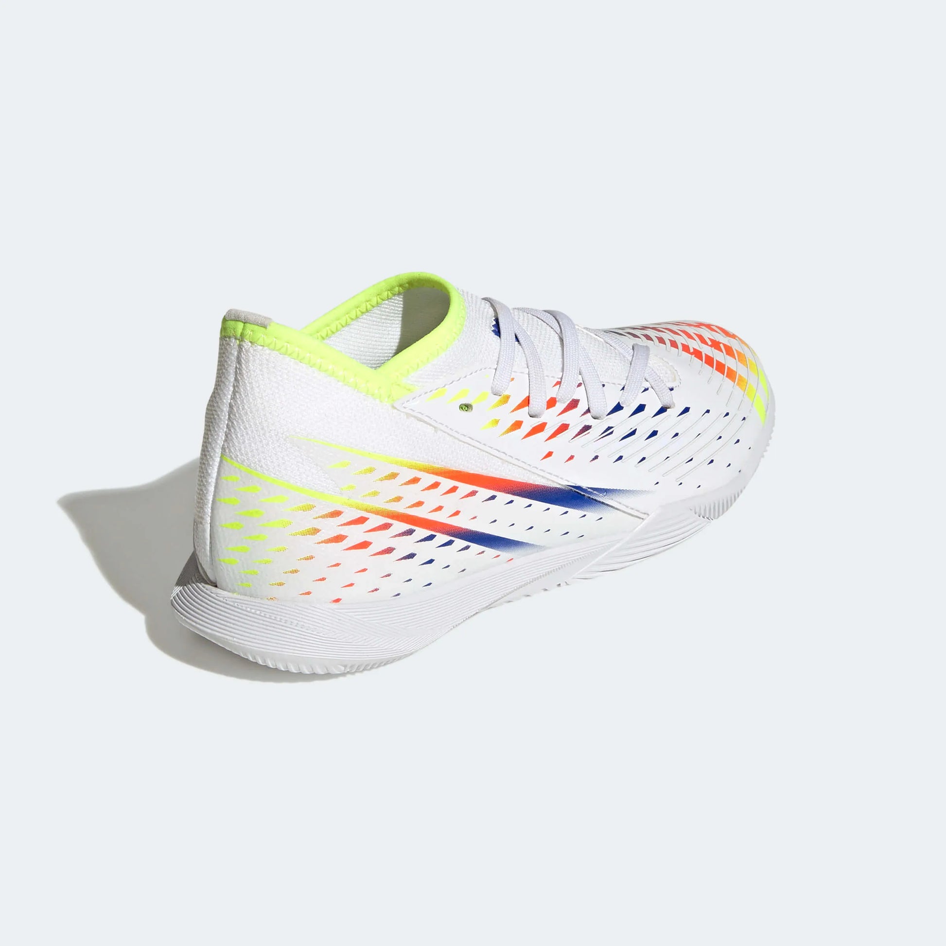 adidas Jr Predator Edge.3 Indoor J - White-Yellow-Blue (Diagonal 2)