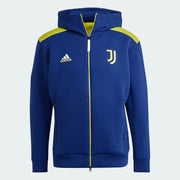 Adidas 2021-22 Juventus Zone Jacket - Navy-Yellow (Front)