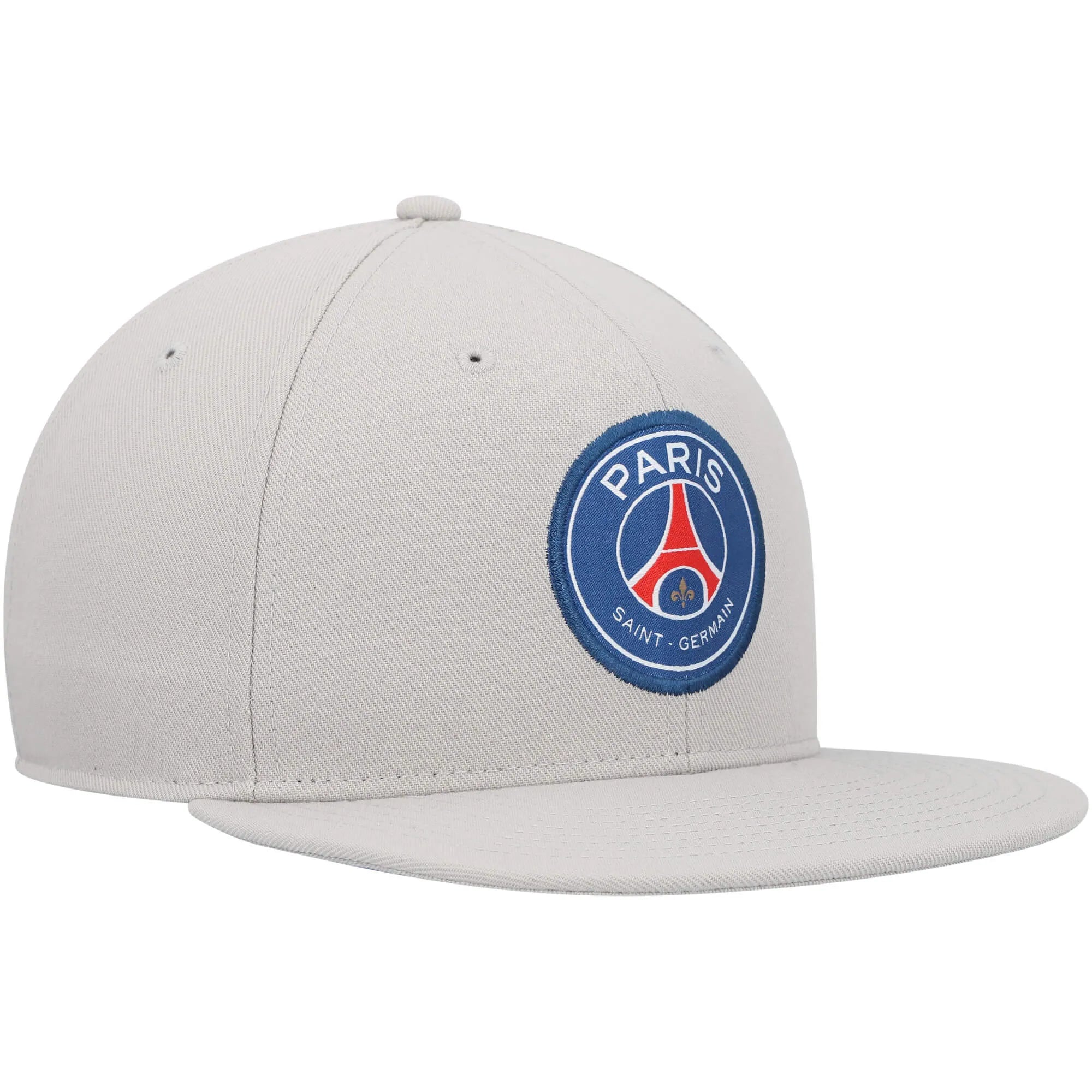 Nike PSG Pro Flatbill Hat - Grey (Front Lateral 2)