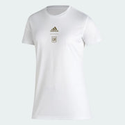 adidas 2022 LAFC Womens Creator SS Tee - White (Front)