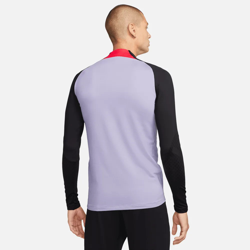 Nike 2022-23 Liverpool Dri-Fit Long Sleeve Training Top (Model - Back)
