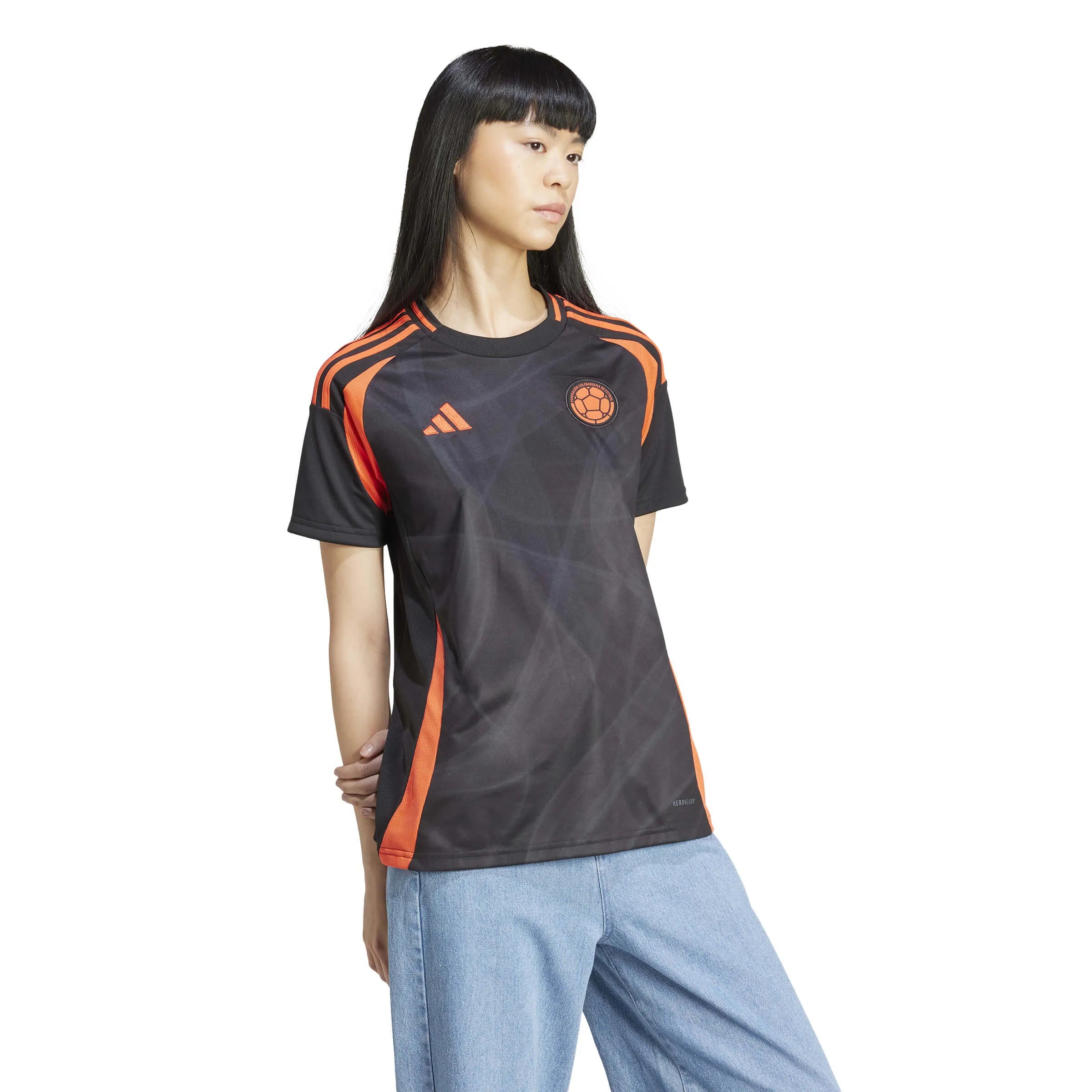 adidas 2024-25 Columbia Women's Stadium Away Jersey (Model - Side)