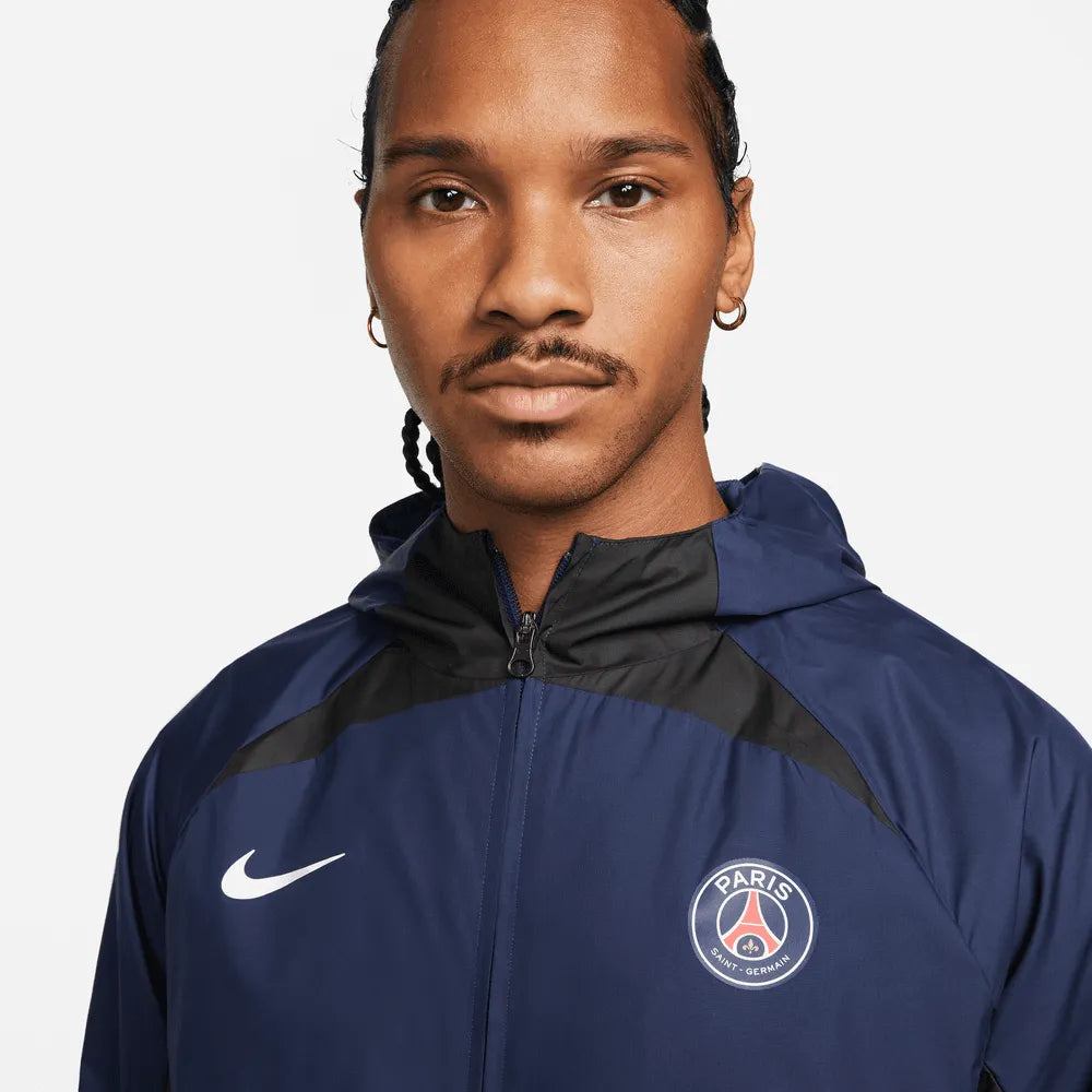 Nike 2022-23 PSG AWF Jacket - Midnight Navy-Black (Detail 1)