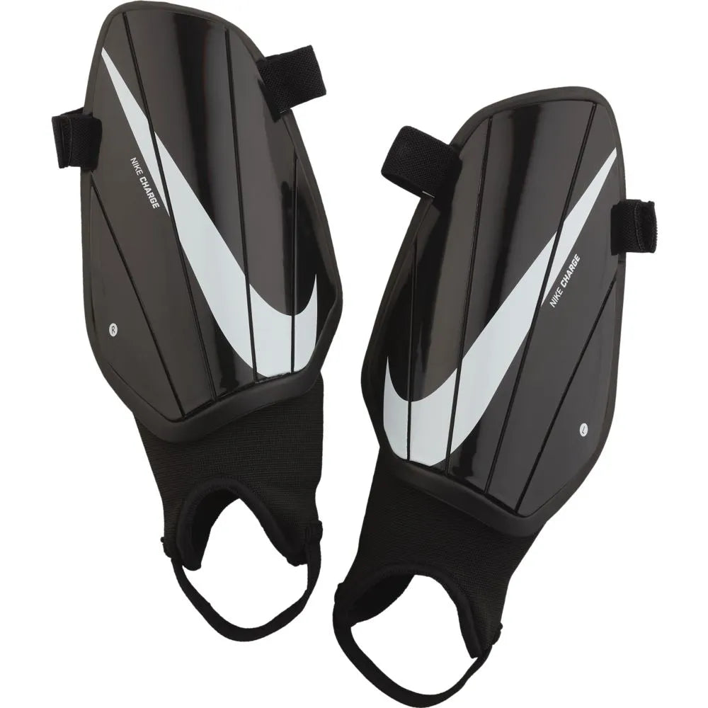 Nike Charge Shin Guard - Black-White