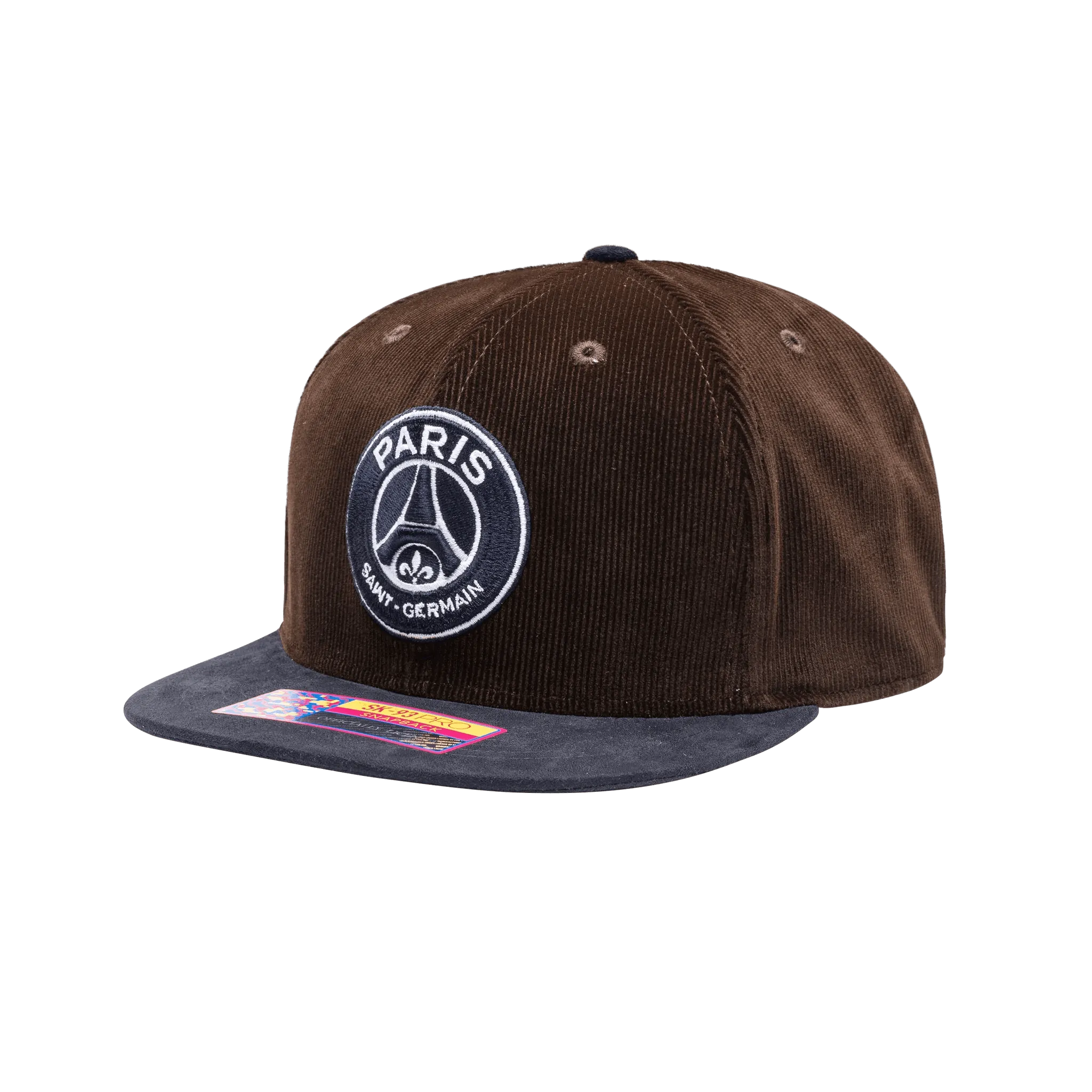 FI Collection Club PSG Cognac Snapback Hat (Lateral - Side 1)