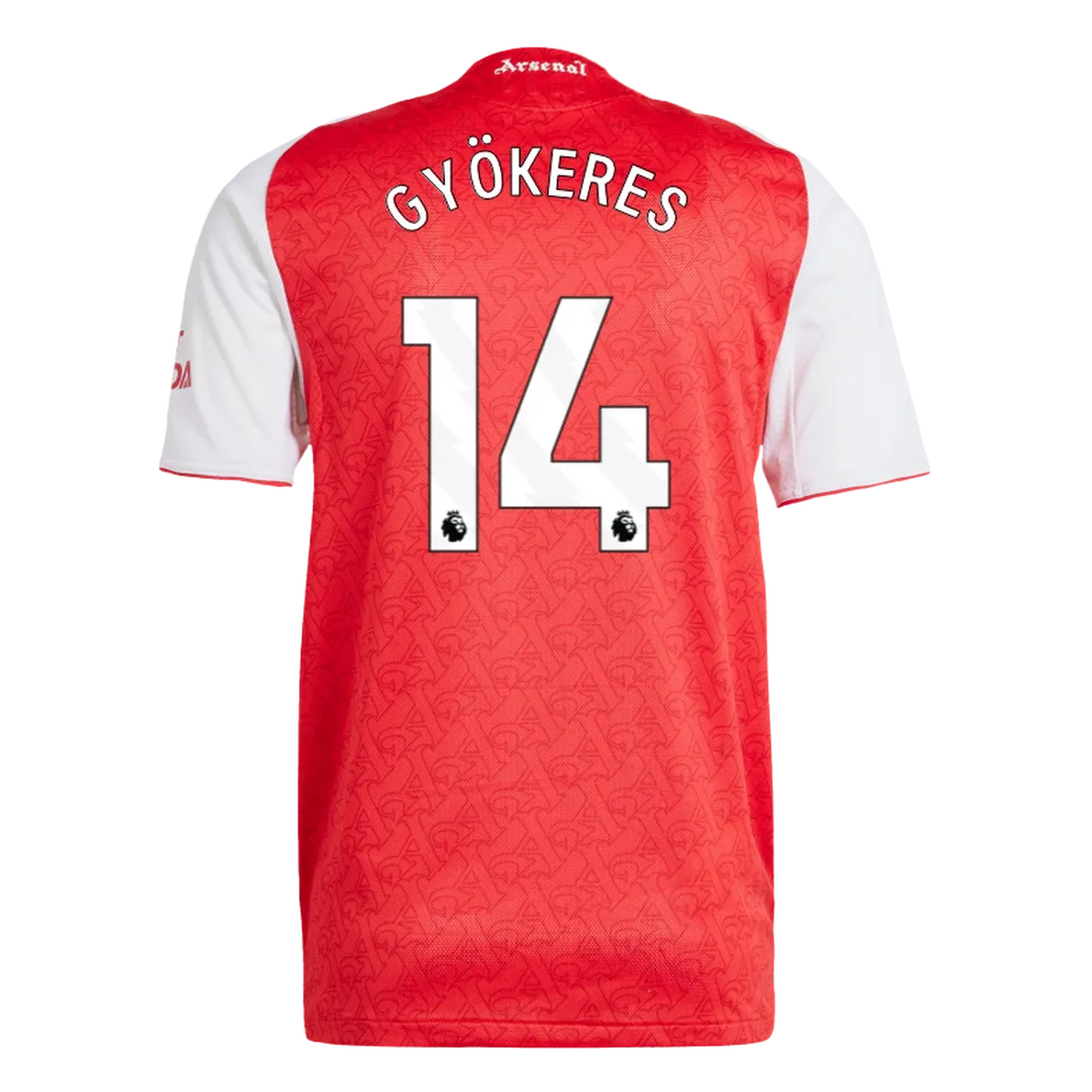 adidas 2025-26 Arsenal Men's Authentic Home Soccer Jersey (Gyokeres)