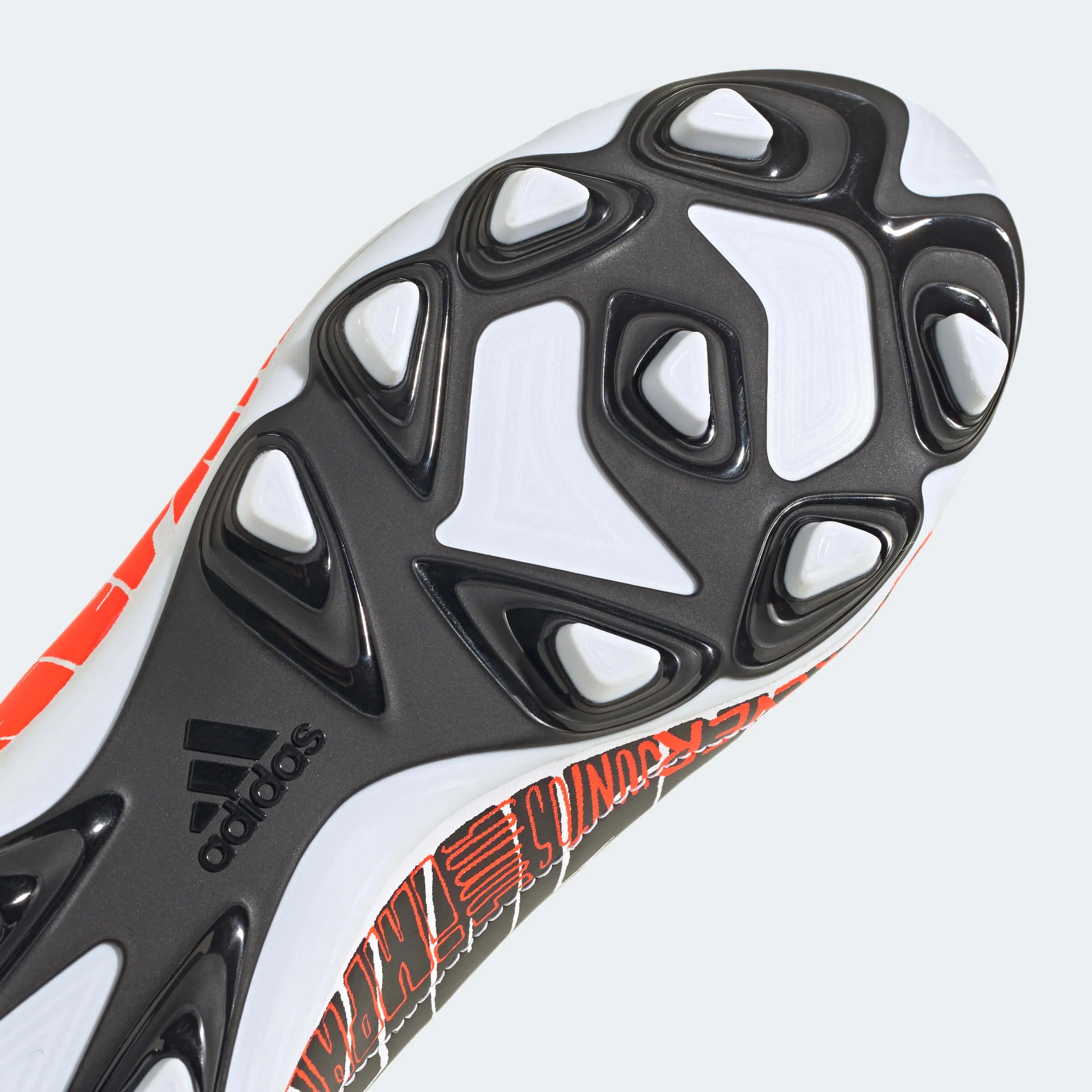 adidas Kids X SpeedPortal Messi .4 FG - White-Black-Solar Red (Detail 2)