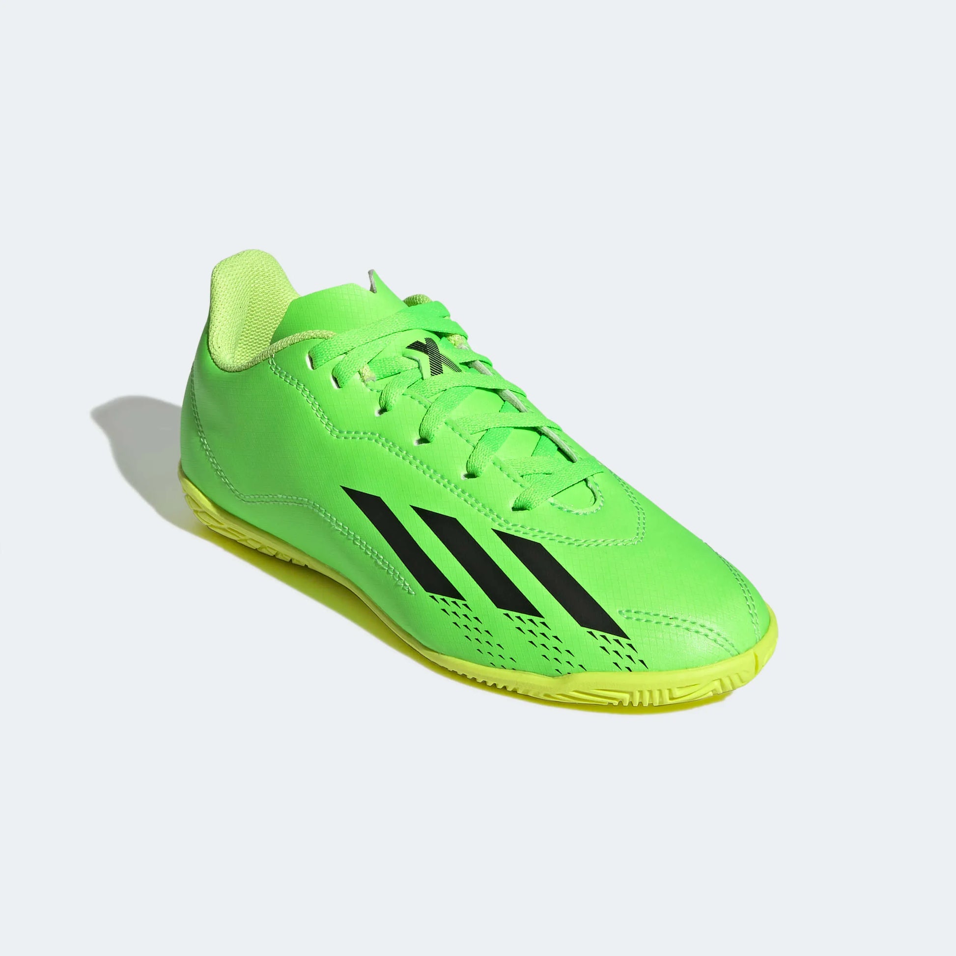 adidas Kids X SpeedPortal .4 Indoor - Solar Green-Black (Diagonal 1)