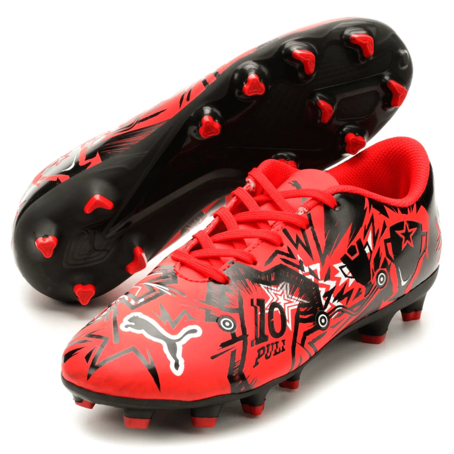 Puma JR Ultra Play CP FG-AG - CP10 Pack (Pair - Lateral and Bottom)