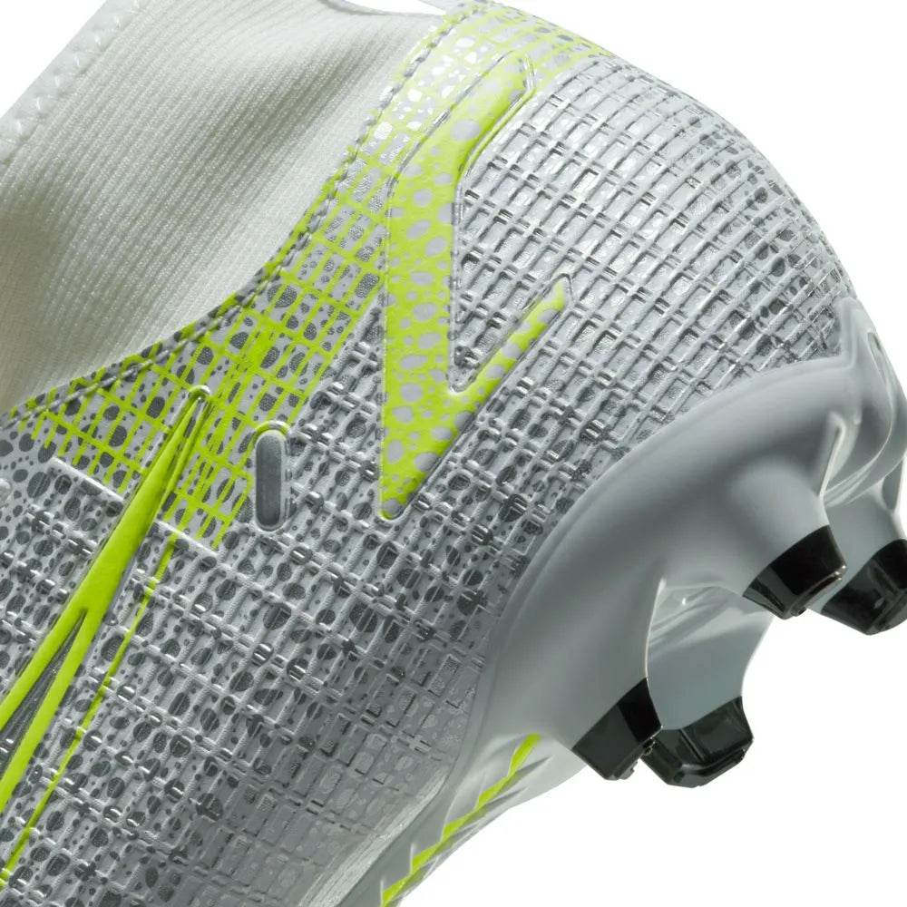 Nike JR Superfly 8 Academy FG-MG - White-Grey-Volt (Detail 2)