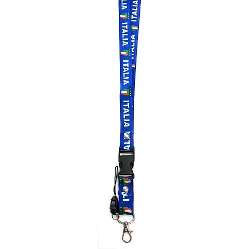 Italia Lanyard "20" - Royal (Main)
