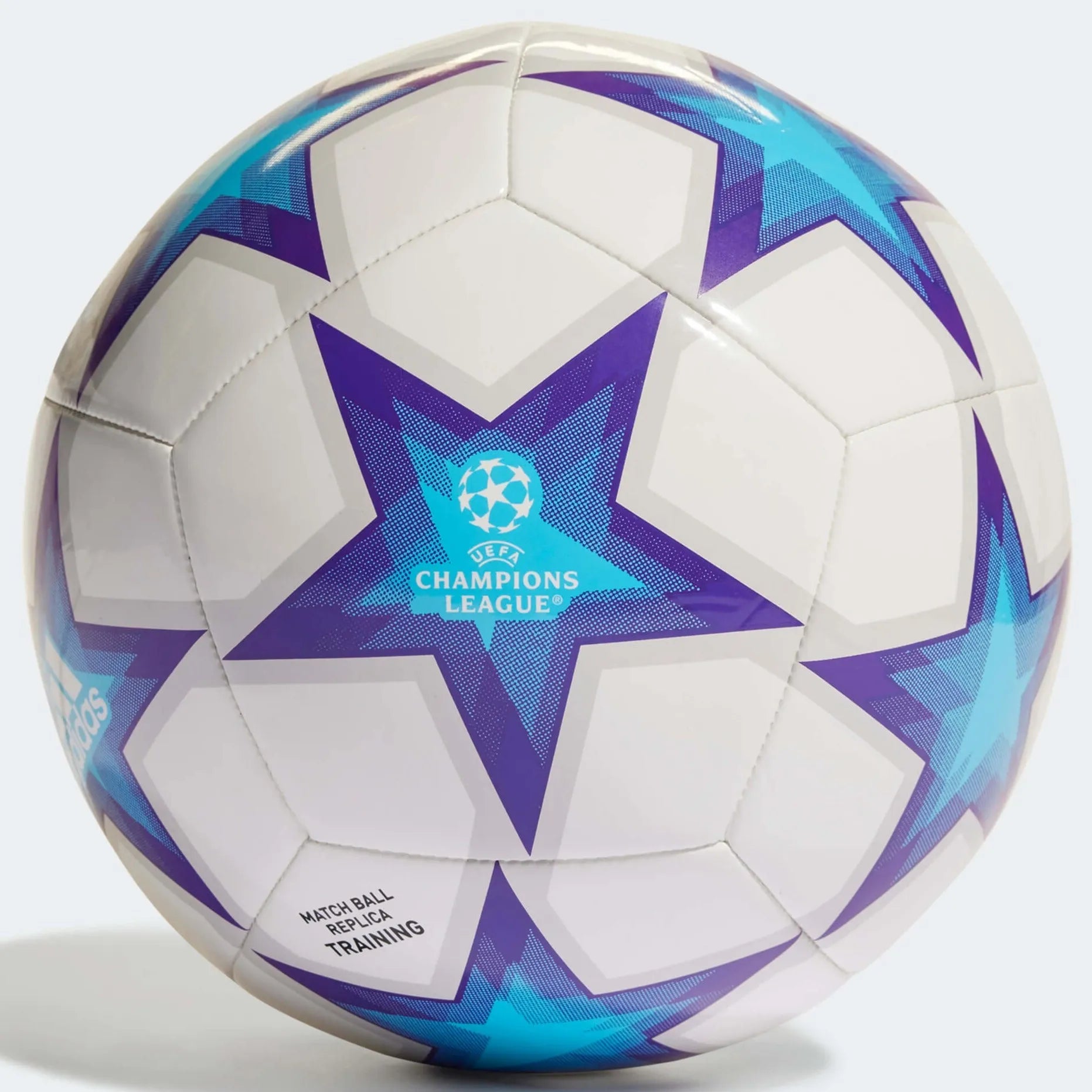 adidas UCL Club Ball White-Blue (Back)