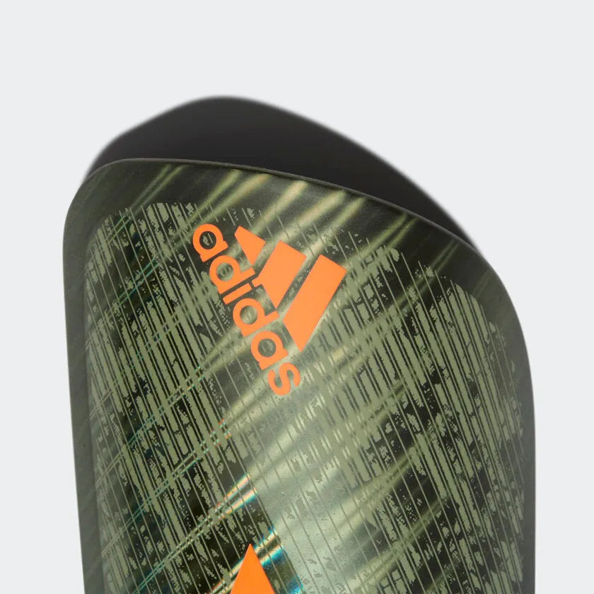 adidas X Pro Shin Guards - Green-Orange