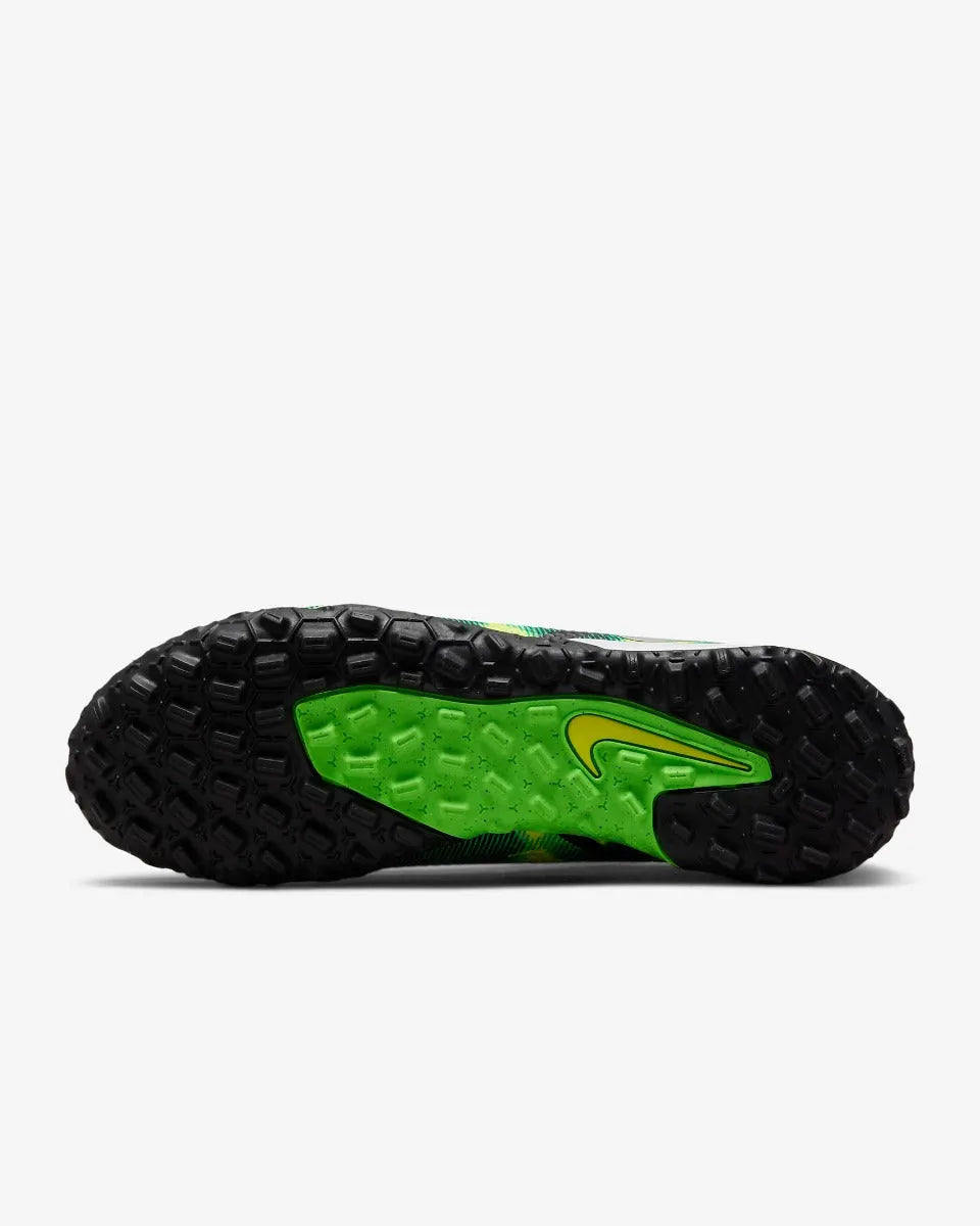 Nike Phantom GT2 Academy DF SW TF - Black-Green Strike (Back)