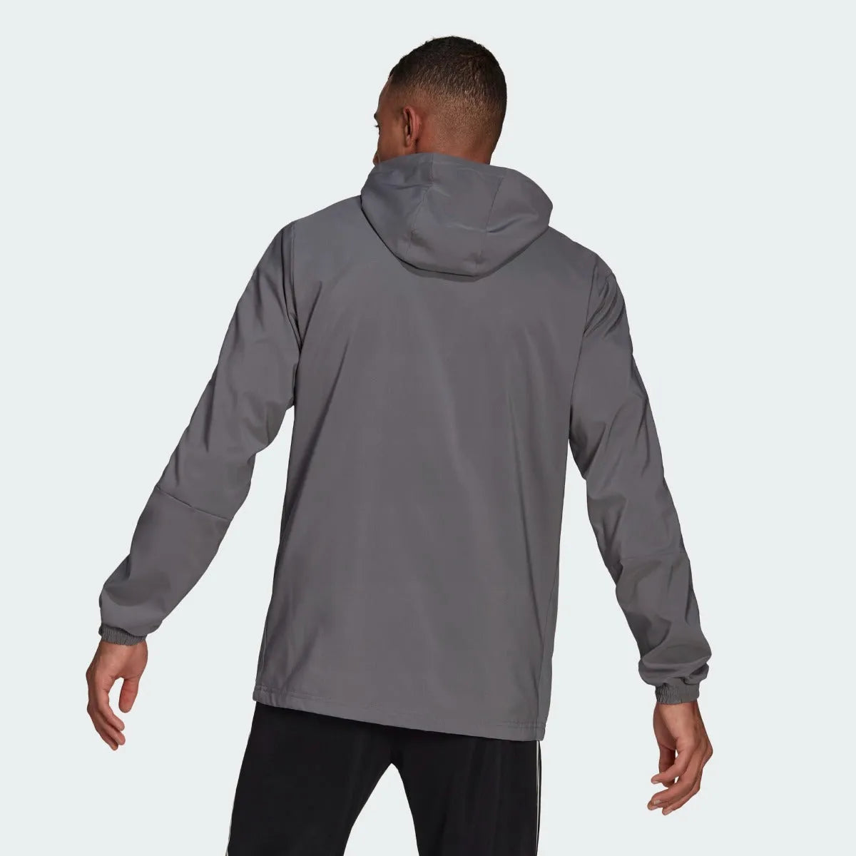 Adidas Tiro 21 Windbreaker Jacket - Team Grey (Model - Back)